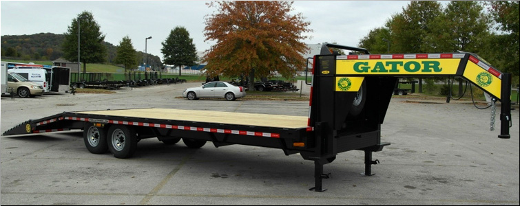 Gooseneck flat bed trailer for sale14k  Caldwell County, Kentucky